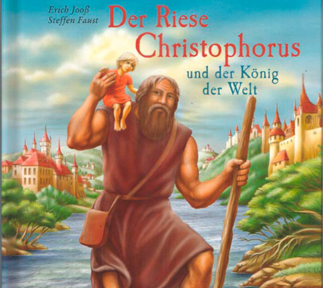 Kinderbuchillustrationen: Der Riese Christophorus